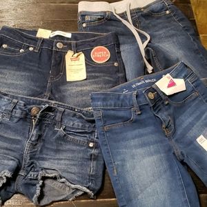 Lot of little girls shorts size 10